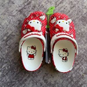 NWT CROCS hello kitty Kids' Shoes